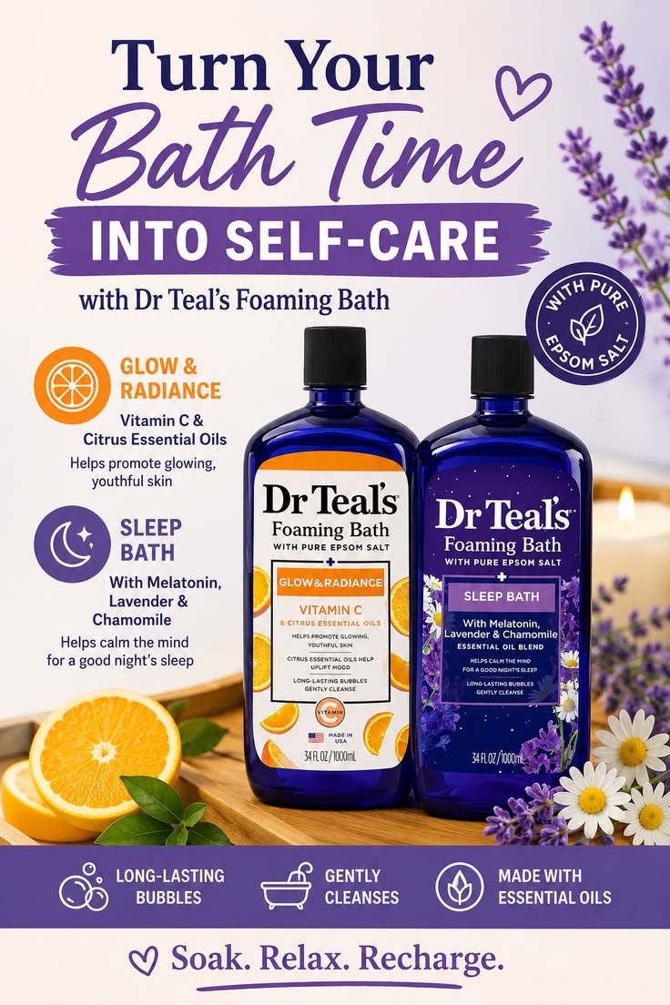 Dr teals foaming bath