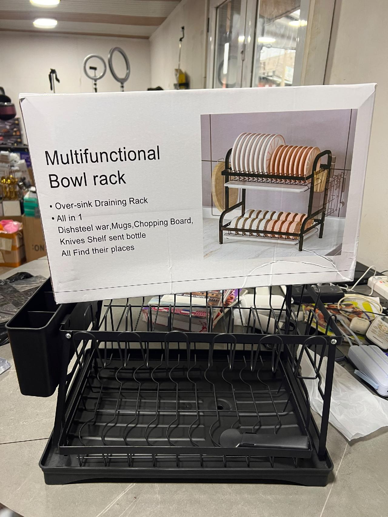 Metal plate rack
